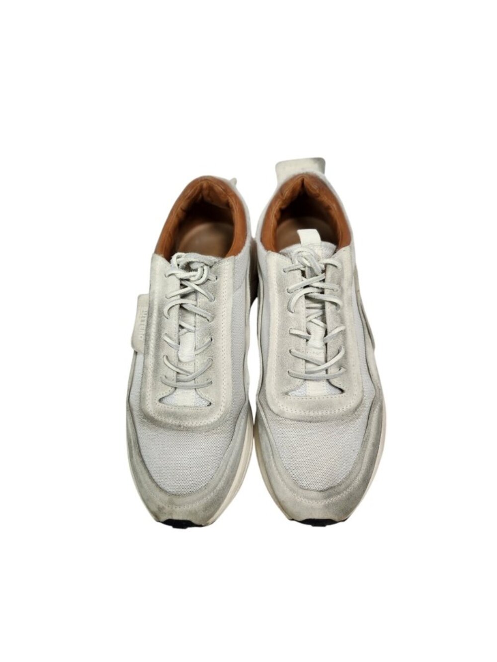 Buttero Vibram sole gray and Brown men's sneakers size 42 EU